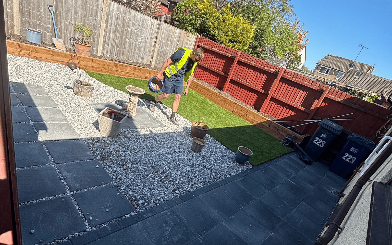 Harris Landscaping Work